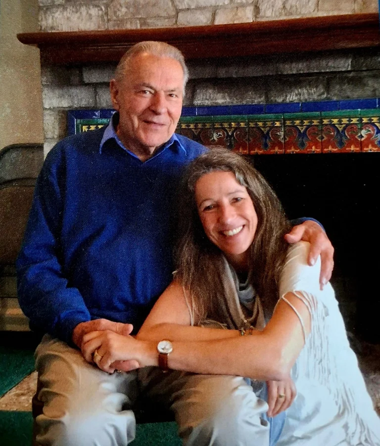 Stanislav Grof se svou manželkou Brigitte